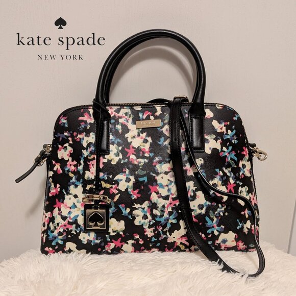 kate spade Handbags - Kate Spade Black Floral Women's Bag